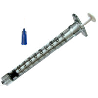50 Extrusion Syringes and 50 Low Dead-Volume Needles
