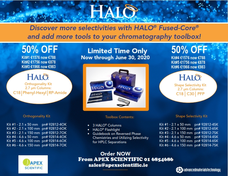 Discover more selectivities with HALO® Fused-Core® and add more tools to your chromatography toolbox! [...]